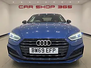 Used 2019 Audi A5 Black Edition Blue - Interior and Exterior details 8