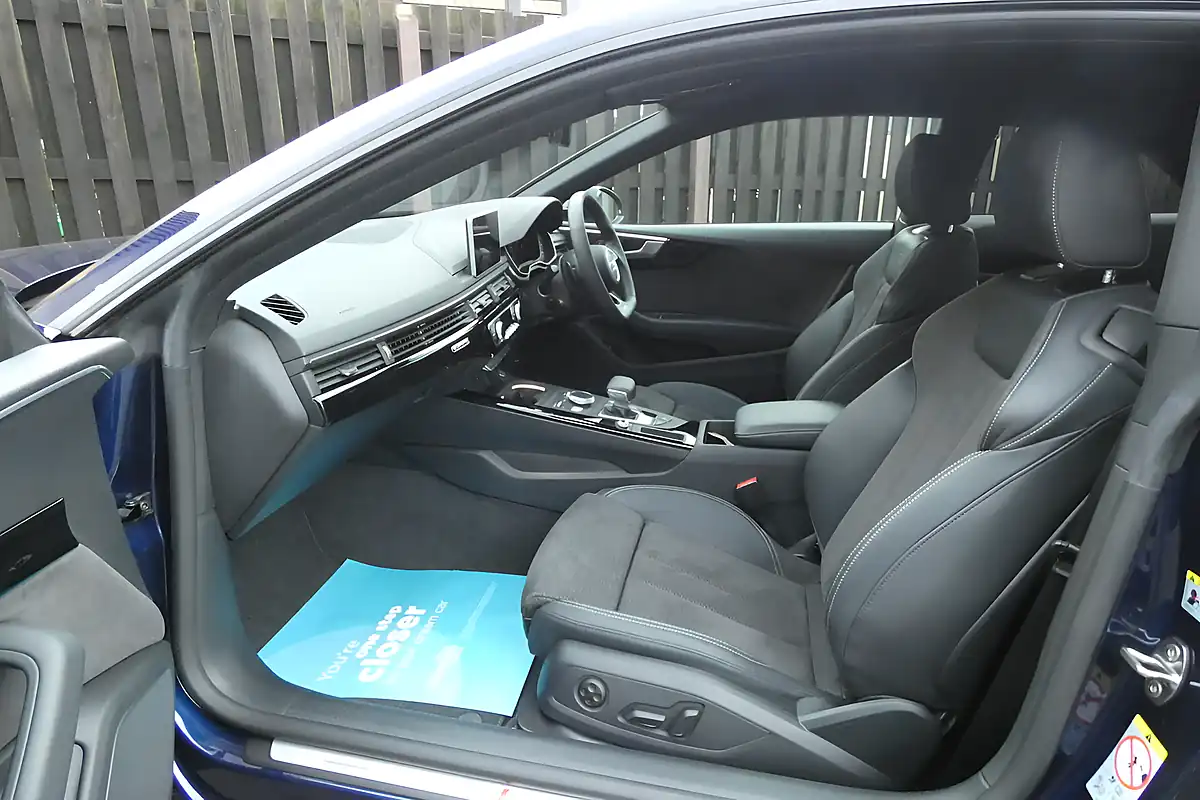 Used 2019 Audi A5 Black Edition Blue - Interior and Exterior details 10