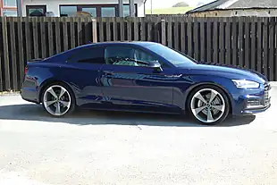 Used 2019 Audi A5 Black Edition Blue - Interior and Exterior details 2
