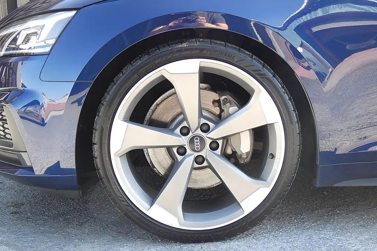 Used 2019 Audi A5 Black Edition Blue - Interior and Exterior details 8