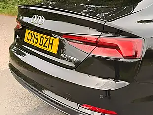 Used 2019 Audi A5 Black Edition Sportback Black - Interior and Exterior details 19
