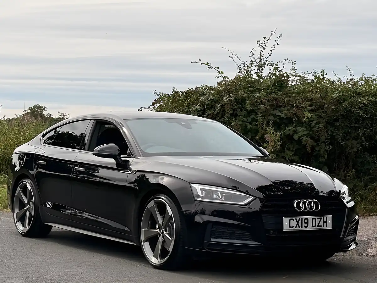 Used 2019 Audi A5 Black Edition Sportback Black - Interior and Exterior details 4