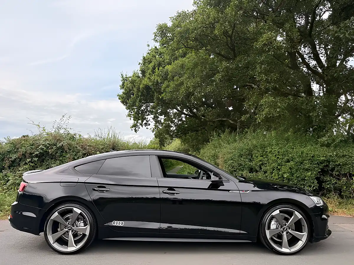 Used 2019 Audi A5 Black Edition Sportback Black - Interior and Exterior details 6