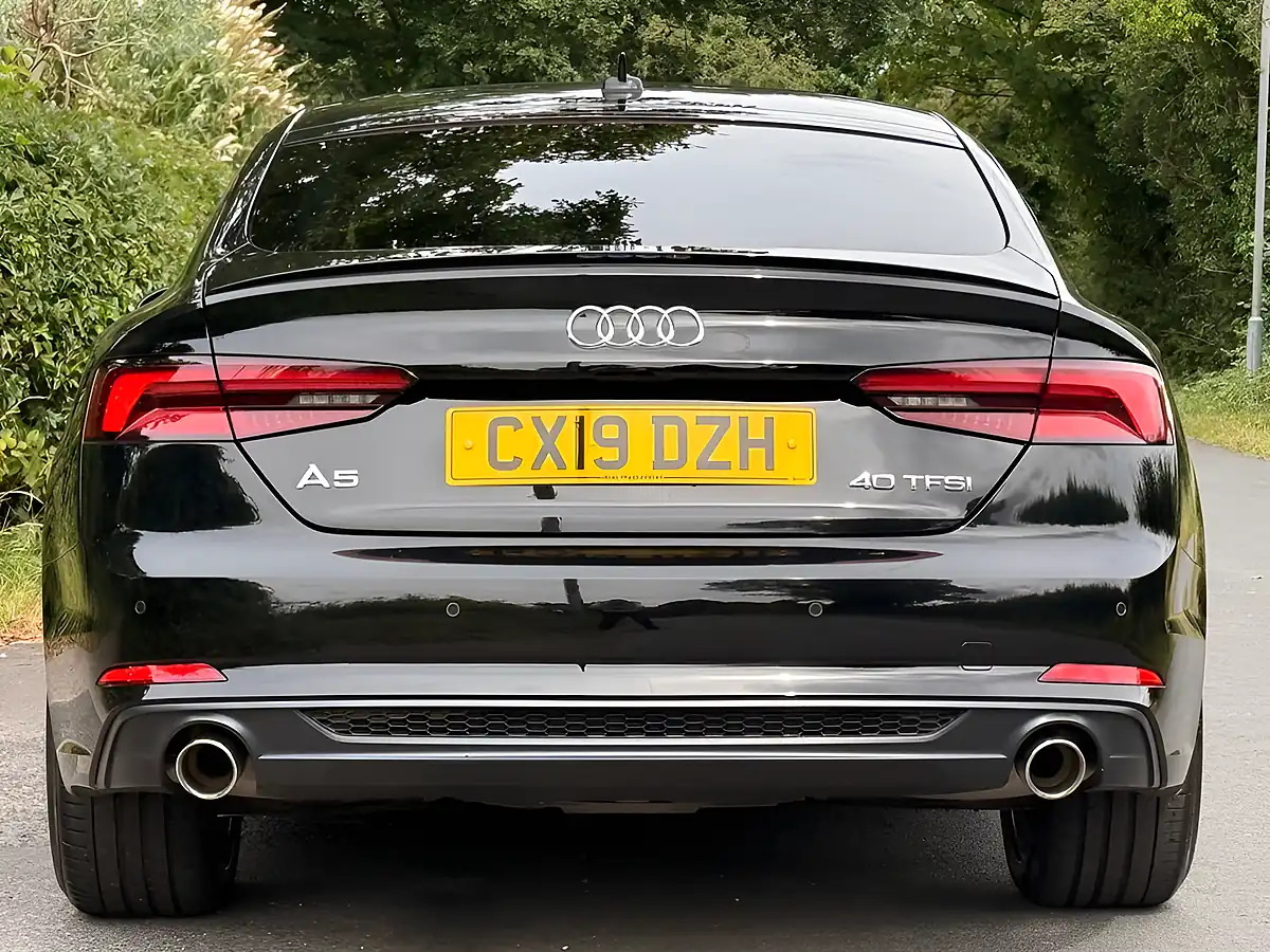 Used 2019 Audi A5 Black Edition Sportback Black - Interior and Exterior details 8