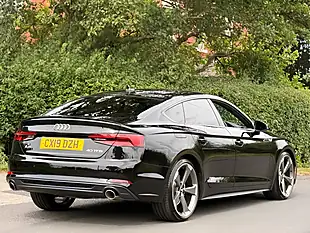 Used 2019 Audi A5 Black Edition Sportback Black - Interior and Exterior details 9