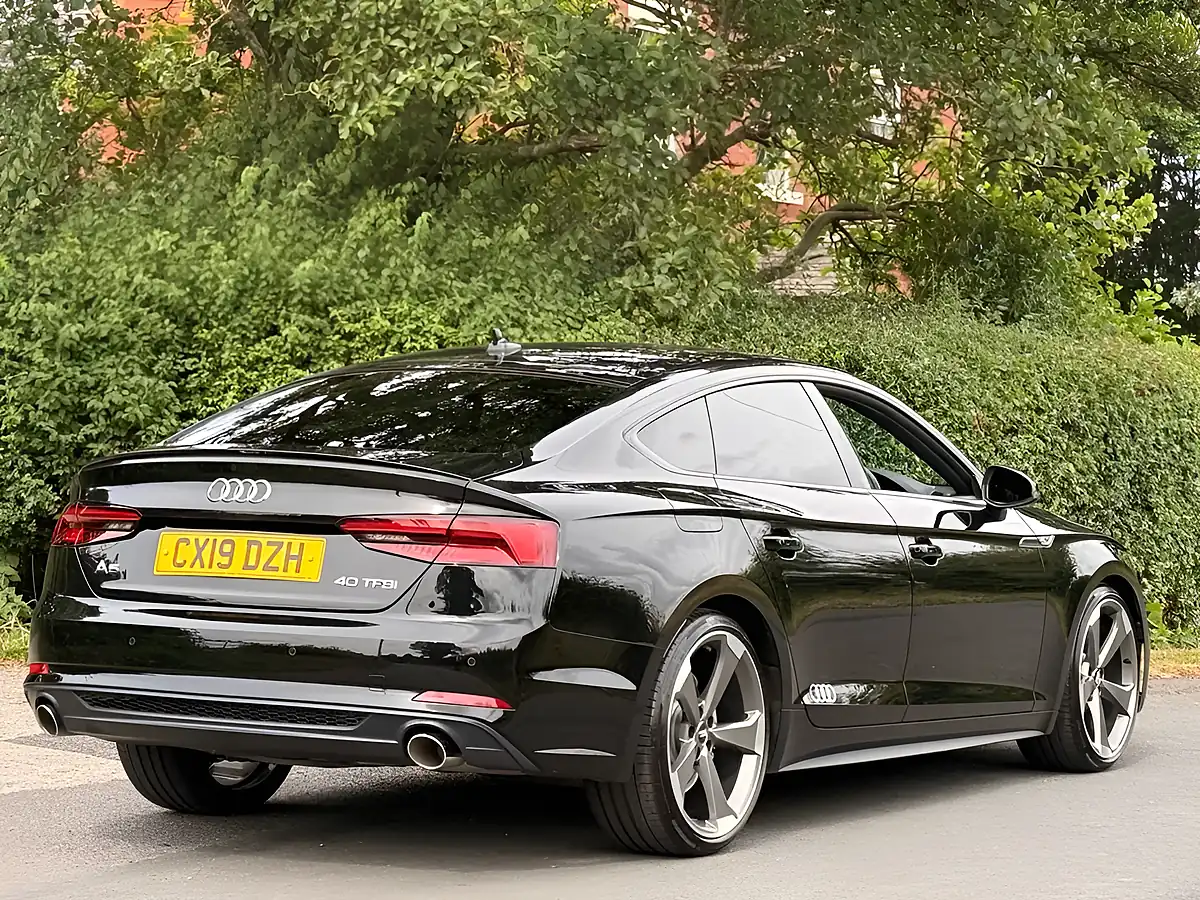 Used 2019 Audi A5 Black Edition Sportback Black - Interior and Exterior details 9