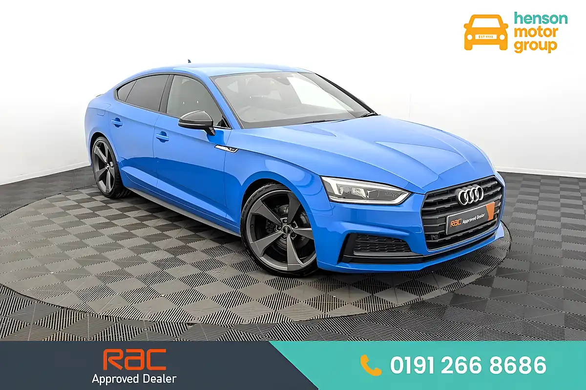 Used 2019 Audi A5 Black Edition Sportback Turbo Blue - Front View