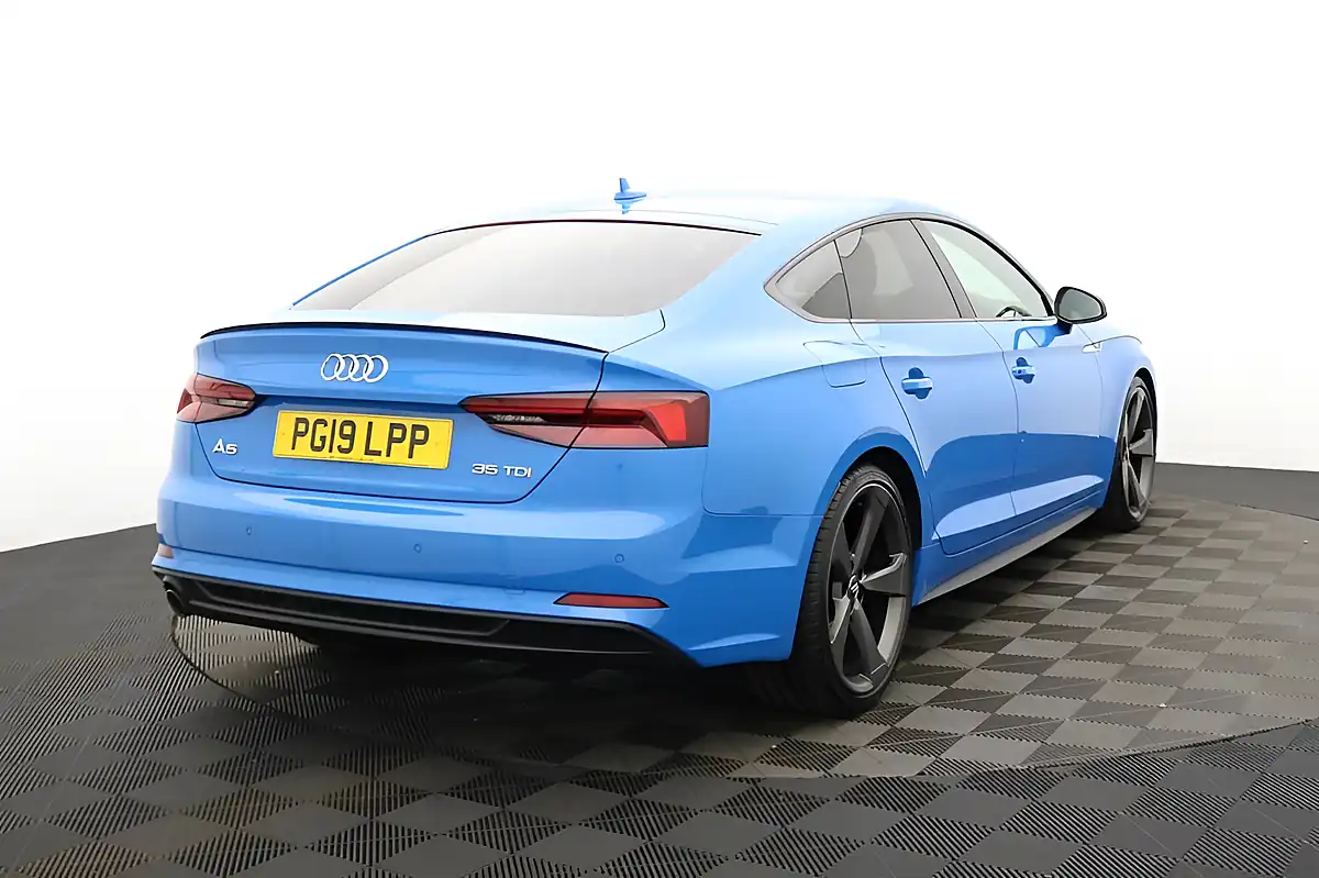 Used 2019 Audi A5 Black Edition Sportback Turbo Blue - Interior and Exterior details 4