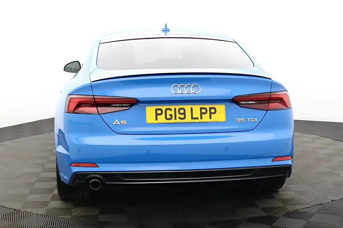 Used 2019 Audi A5 Black Edition Sportback Turbo Blue - Interior and Exterior details 5
