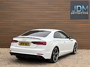 Used 2019 Audi A5 Black Edition White - Interior and Exterior details 3