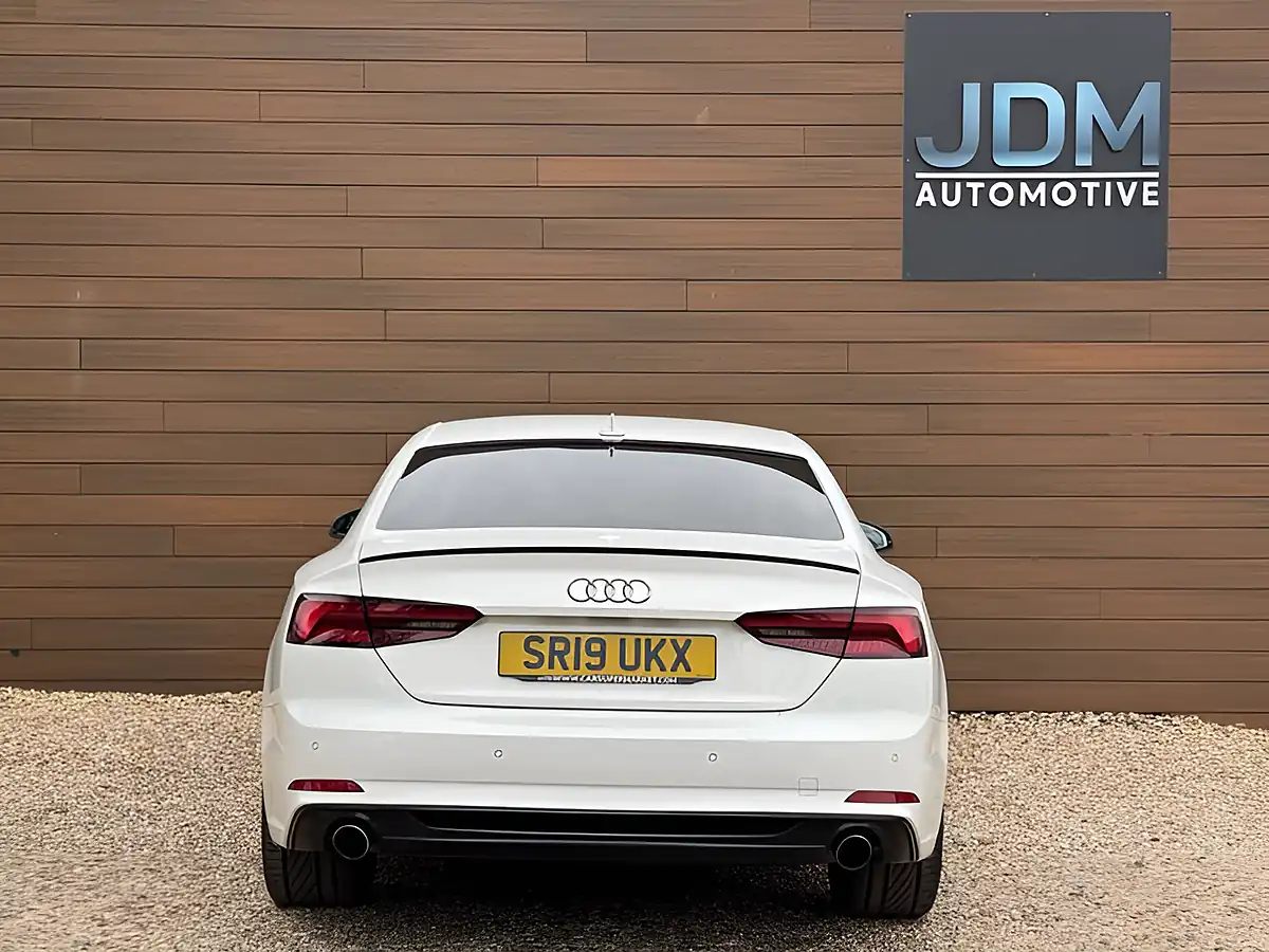 Used 2019 Audi A5 Black Edition White - Interior and Exterior details 4