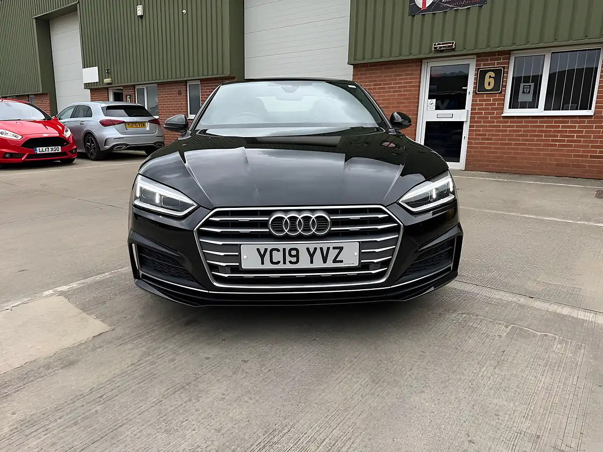 Used 2019 Audi A5 S Line Black - Interior and Exterior details 5