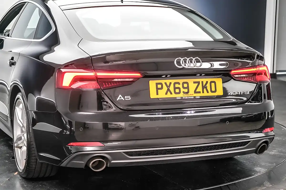 Used 2019 Audi A5 S Line Black - Interior and Exterior details 12