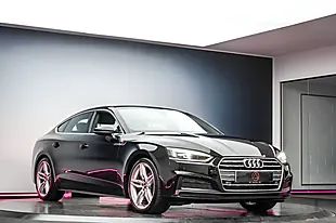 Used 2019 Audi A5 S Line Black - Interior and Exterior details 14