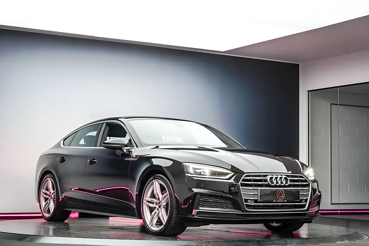 Used 2019 Audi A5 S Line Black - Interior and Exterior details 14
