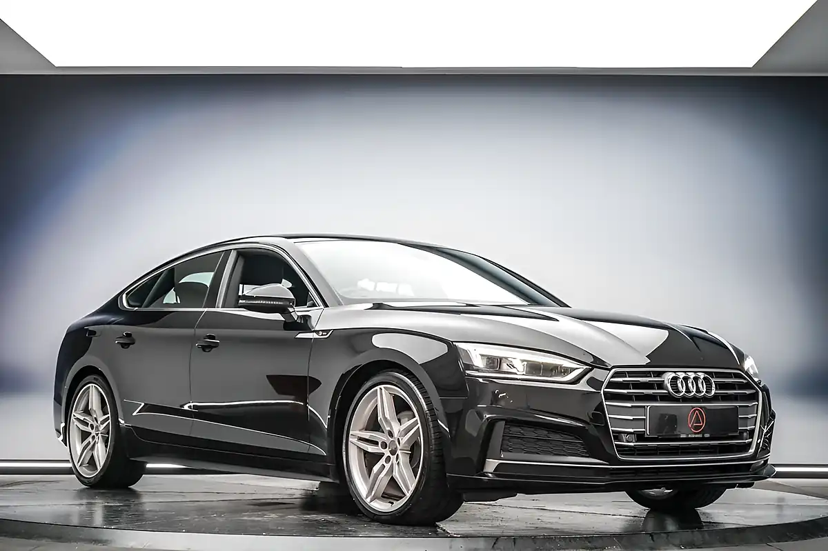 Used 2019 Audi A5 S Line Black - Interior and Exterior details 5