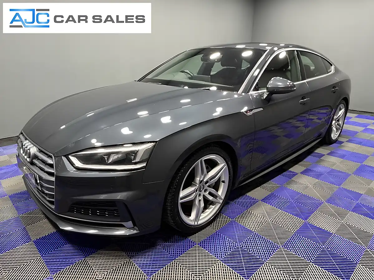 Used 2019 Audi A5 S Line Manhattan Grey - Front View