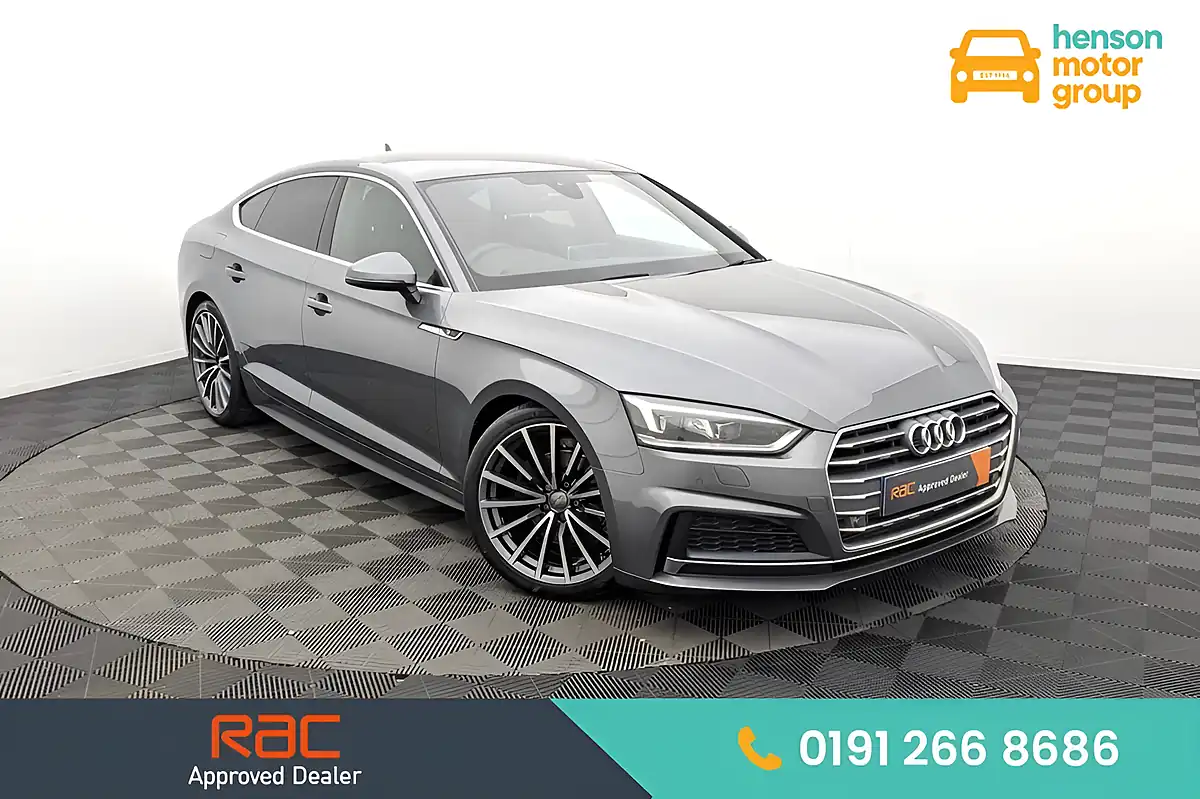 Used 2019 Audi A5 S Line Sportback Grey - Front View