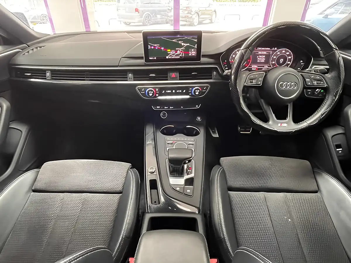 Used 2019 Audi A5 S Line White - Interior and Exterior details 2