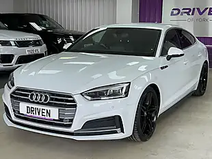 Used 2019 Audi A5 S Line White - Interior and Exterior details 7