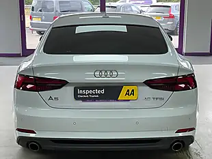 Used 2019 Audi A5 S Line White - Interior and Exterior details 9