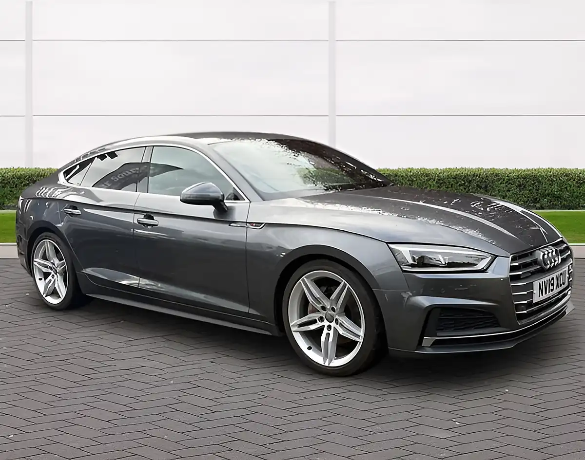 Used 2019 Audi A5 Sportback S Line Grey - Front View
