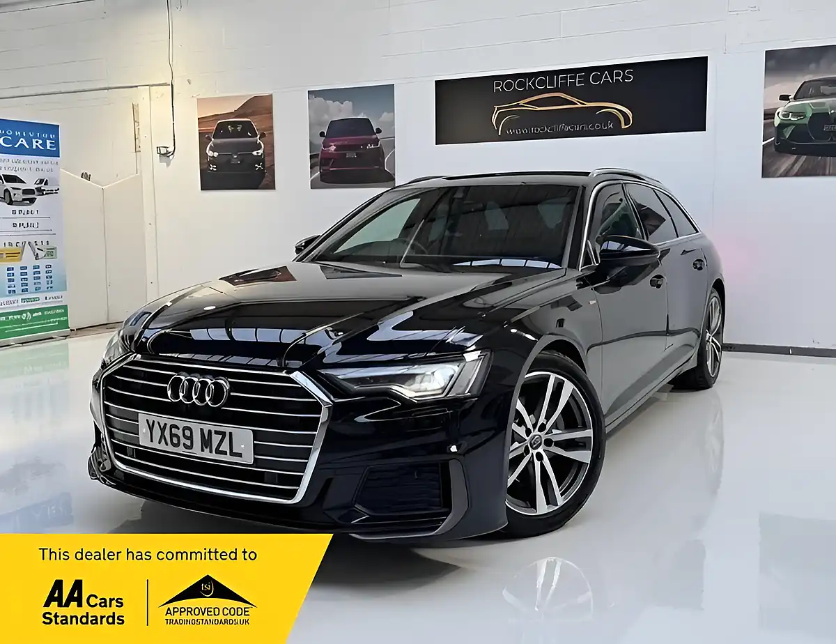 Used 2019 Audi A6 Avant S Line Grey - Front View