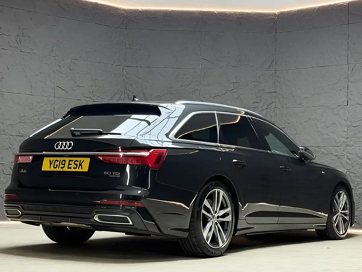 Used 2019 Audi A6 Avant S Line Vesuvius Grey - Interior and Exterior details 12