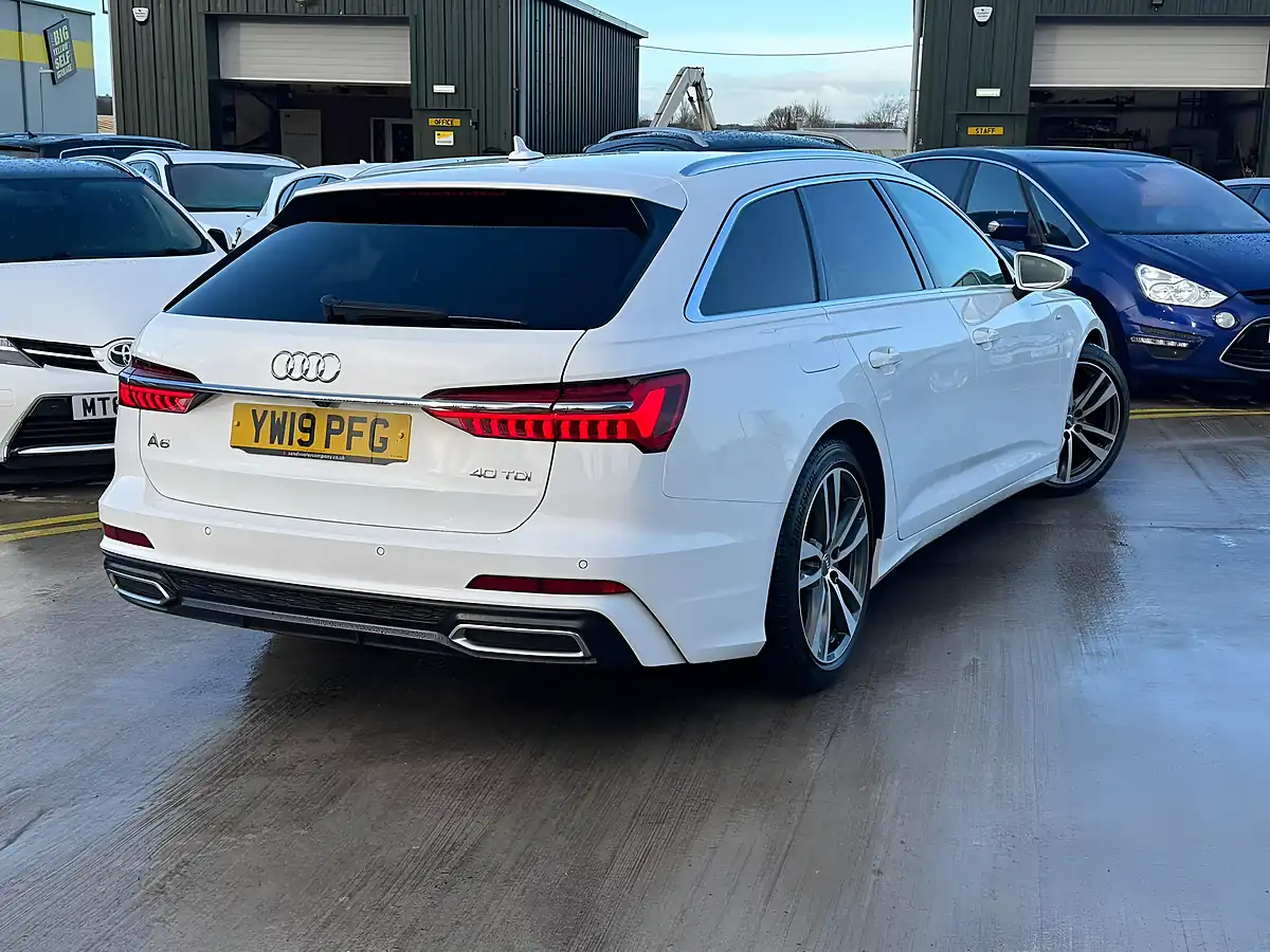 Used 2019 Audi A6 Avant S Line White - Interior and Exterior details 12