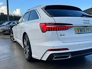 Used 2019 Audi A6 Avant S Line White - Interior and Exterior details 9