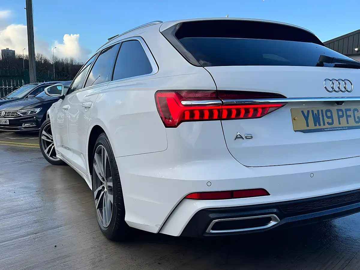 Used 2019 Audi A6 Avant S Line White - Interior and Exterior details 9
