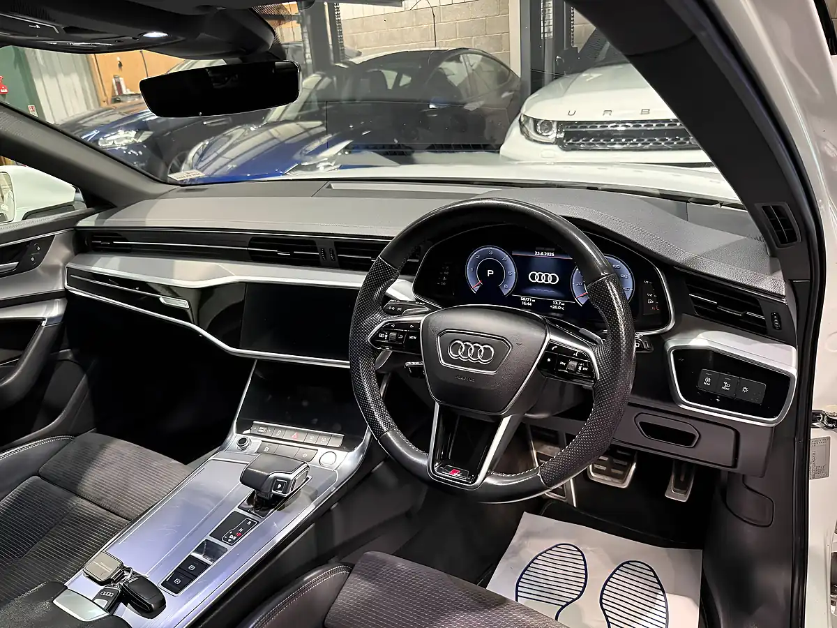 Used 2019 Audi A6 Avant S Line White - Interior and Exterior details 12