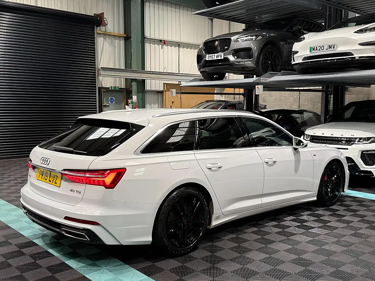 Used 2019 Audi A6 Avant S Line White - Interior and Exterior details 9
