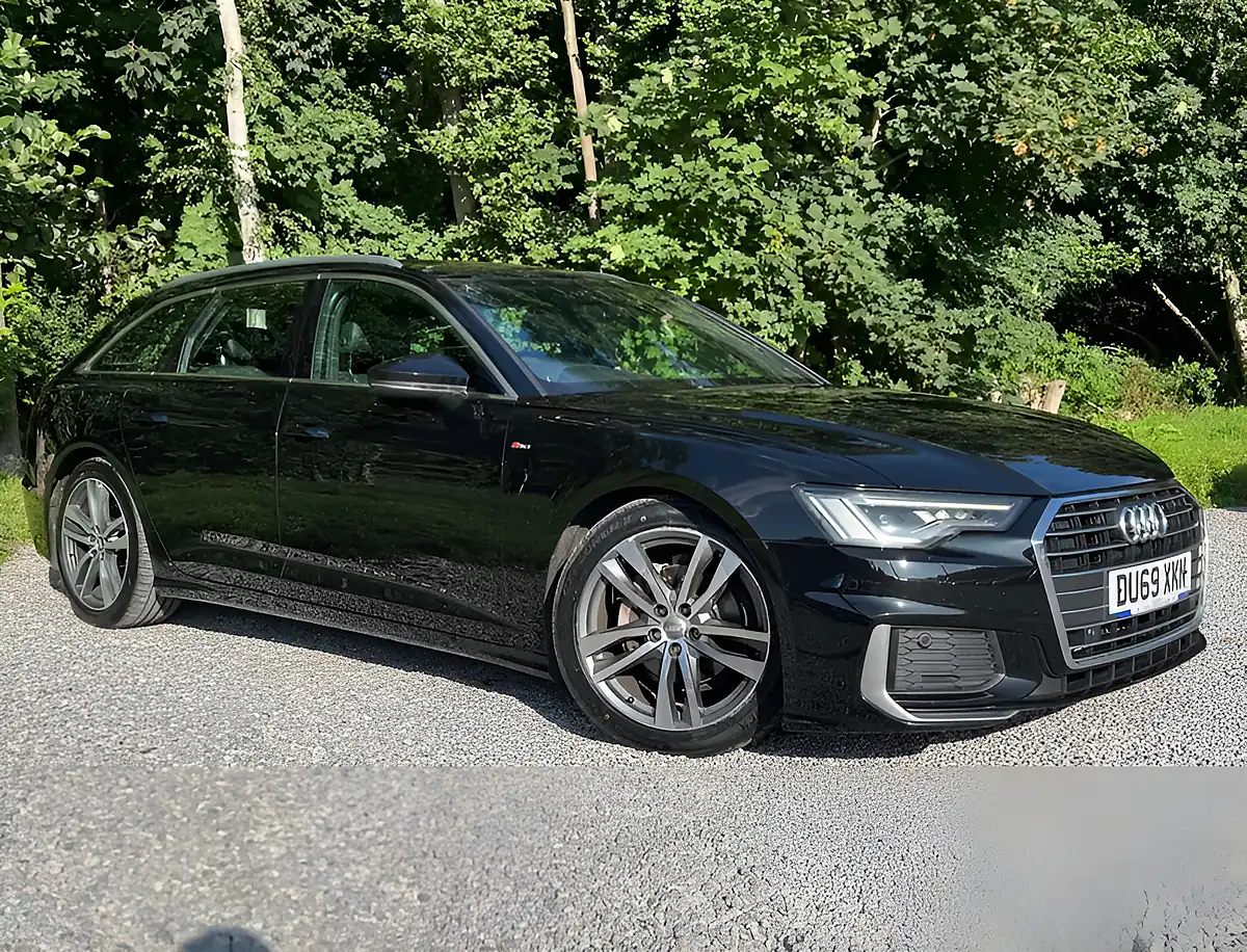 Used 2019 Audi A6 S Line Brilliant Black - Front View