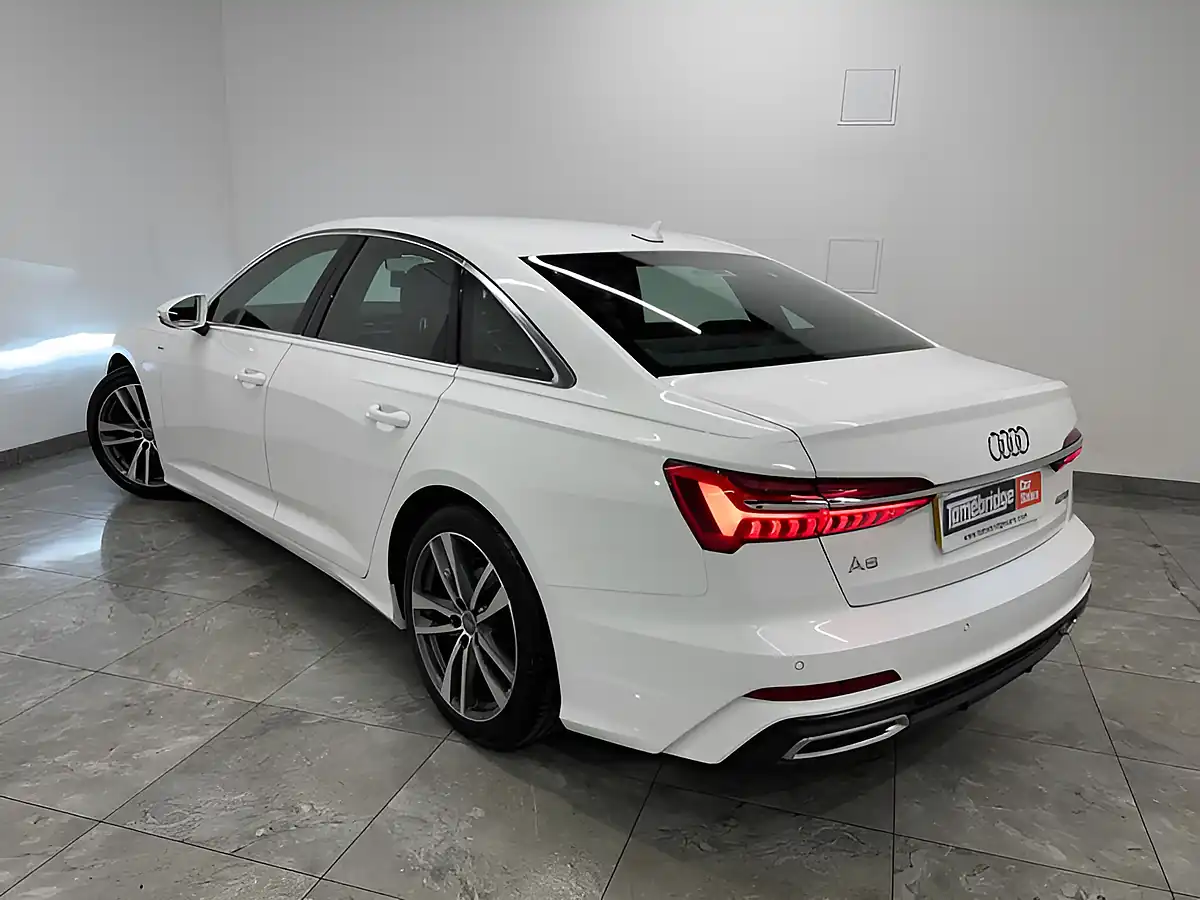 Used 2019 Audi A6 S Line White - Interior and Exterior details 5