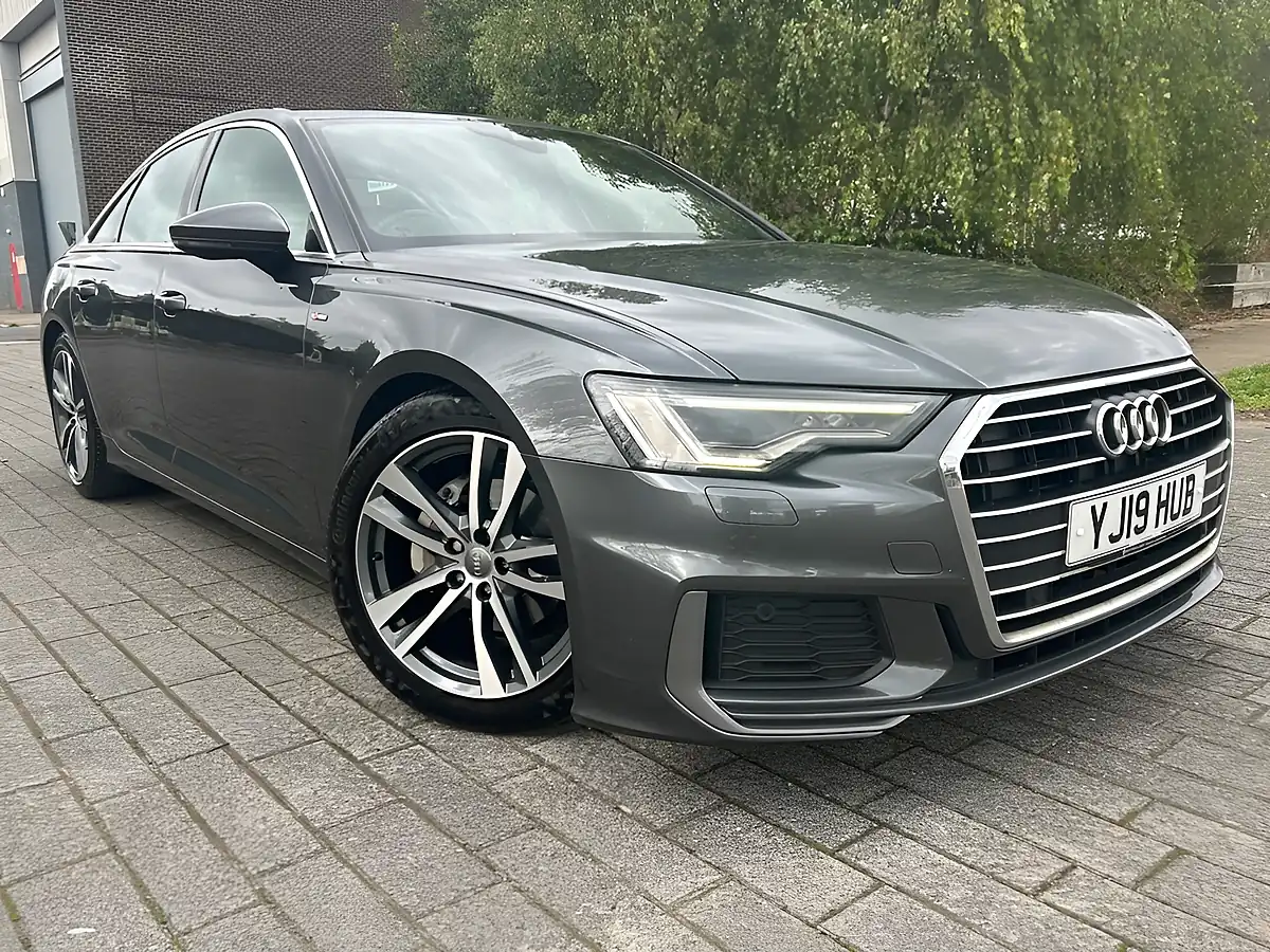 Used 2019 Audi A6 Saloon S Line Grey - Front View