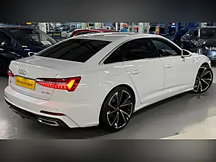 Used 2019 Audi A6 Saloon S Line White - Interior and Exterior details 2