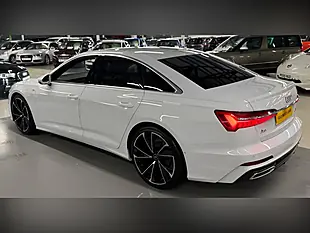 Used 2019 Audi A6 Saloon S Line White - Interior and Exterior details 7
