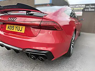 Used 2019 Audi A7 S Line Red - Interior and Exterior details 18