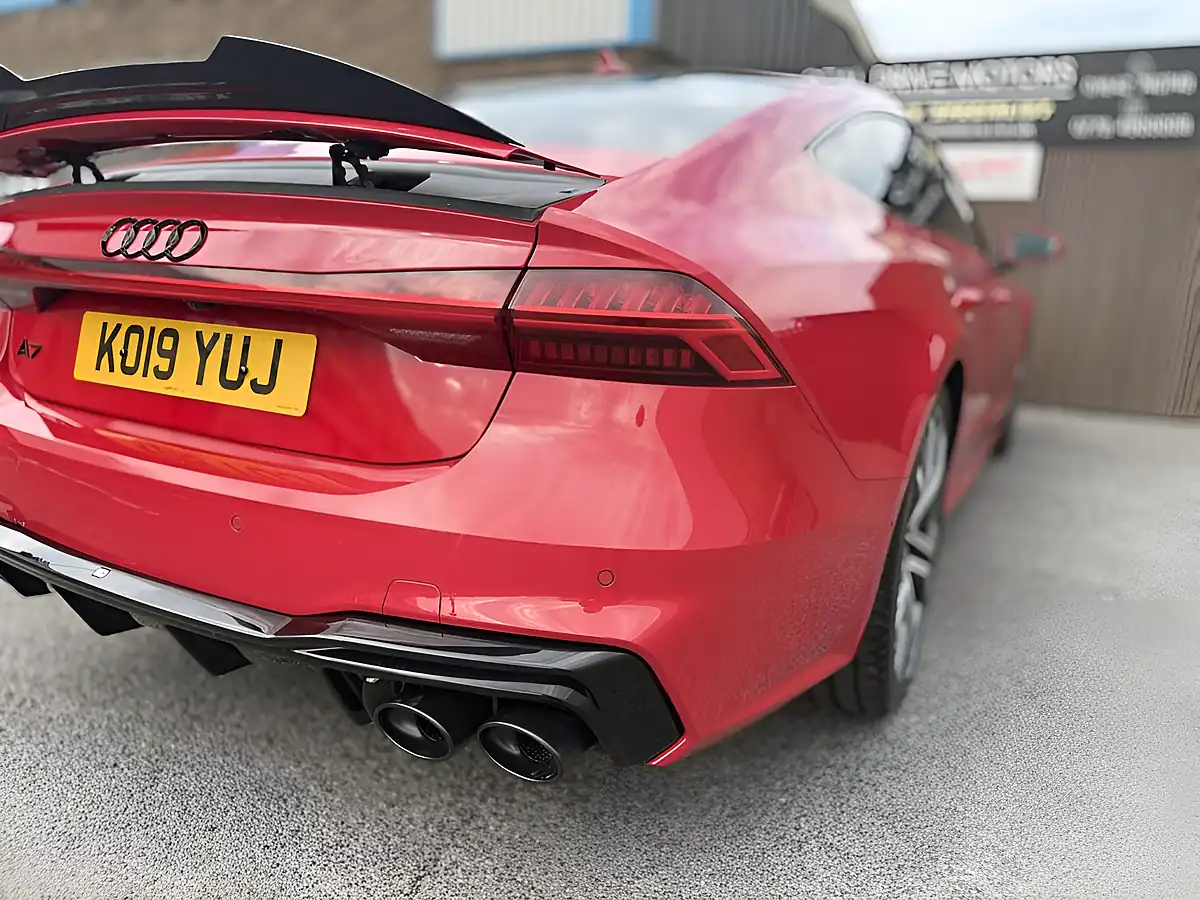 Used 2019 Audi A7 S Line Red - Interior and Exterior details 18