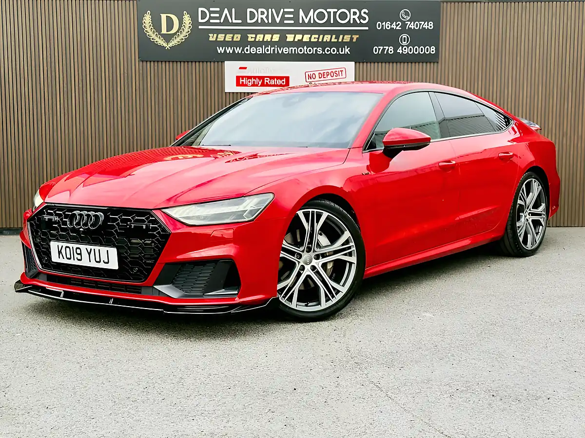 Used 2019 Audi A7 S Line Red - Interior and Exterior details 3