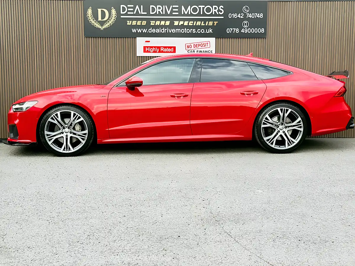 Used 2019 Audi A7 S Line Red - Interior and Exterior details 4