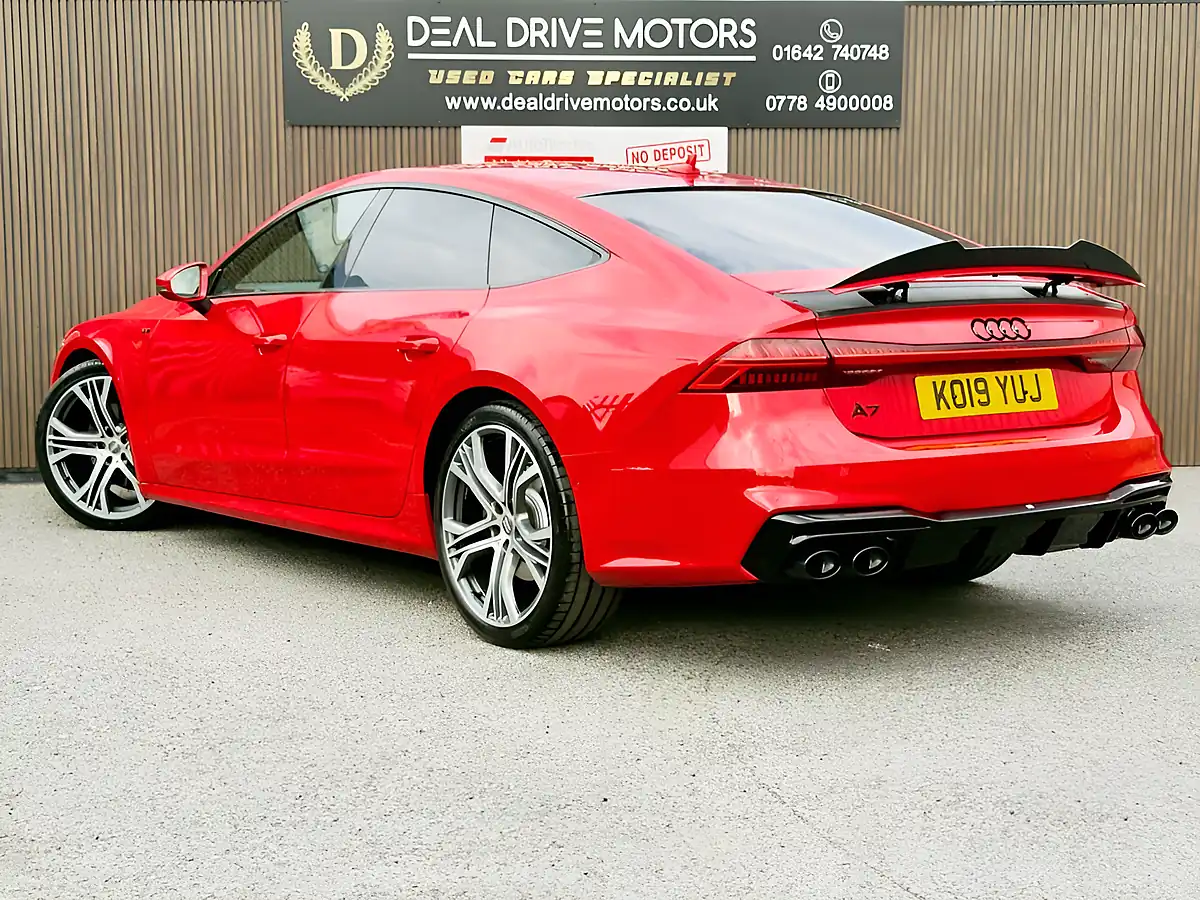 Used 2019 Audi A7 S Line Red - Interior and Exterior details 5