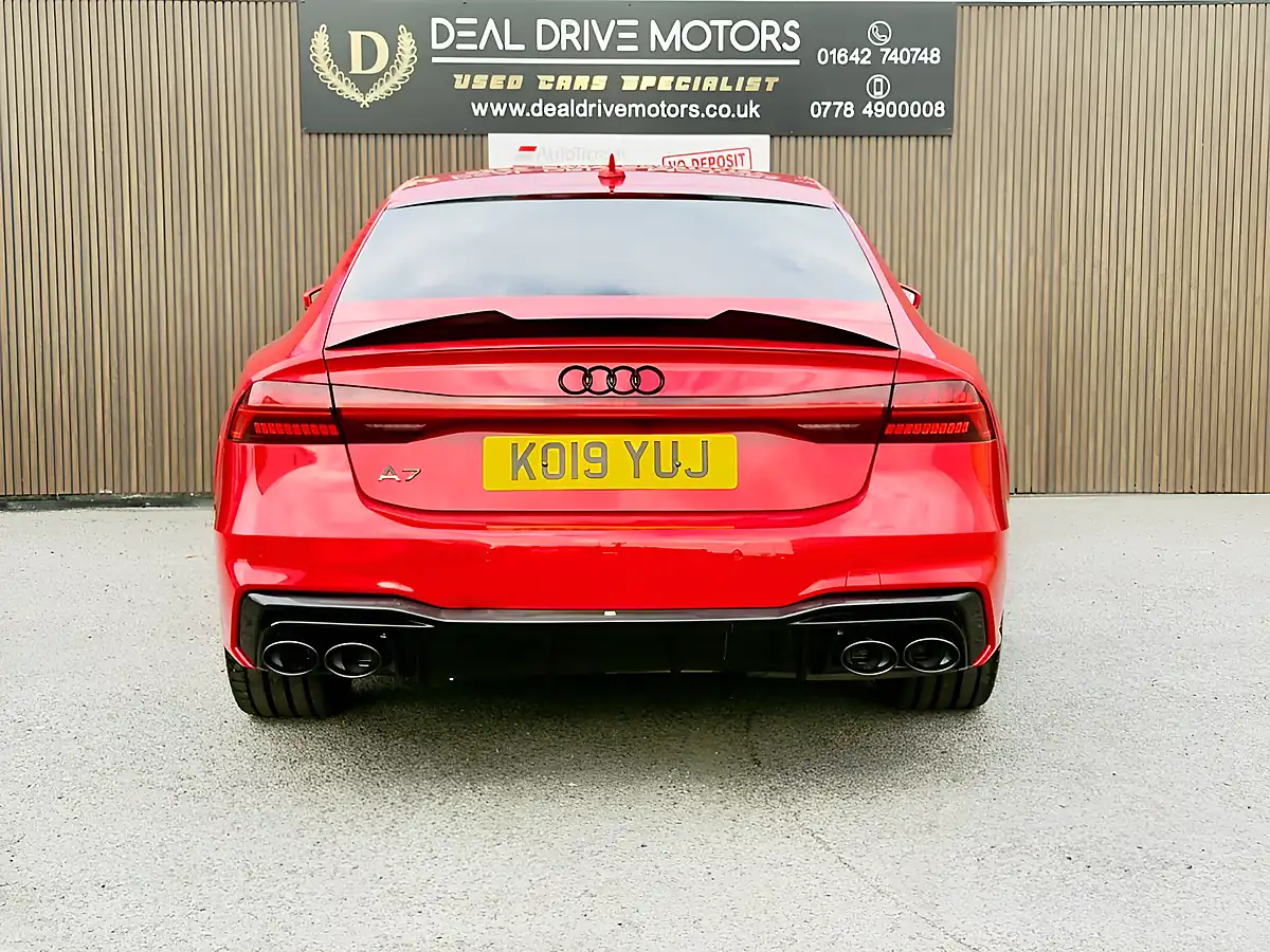 Used 2019 Audi A7 S Line Red - Interior and Exterior details 7
