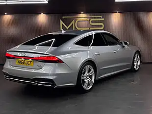Used 2019 Audi A7 S Line Silver - Interior and Exterior details 5