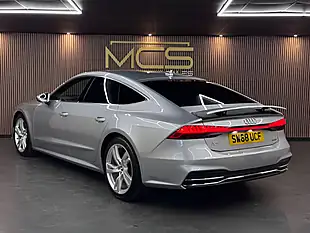 Used 2019 Audi A7 S Line Silver - Interior and Exterior details 7