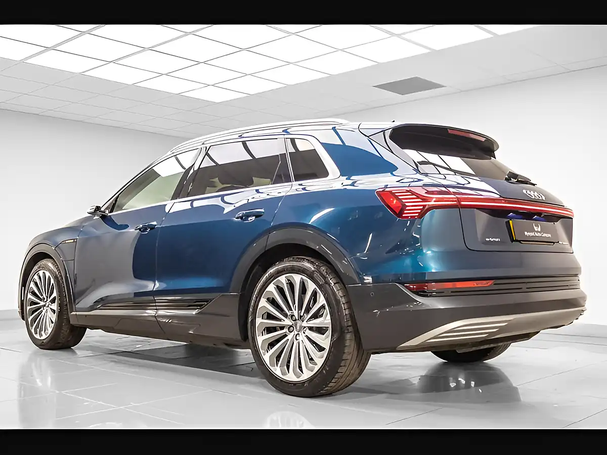 Used 2019 Audi E-Tron 55 Auto Quattro Blue - Interior and Exterior details 4