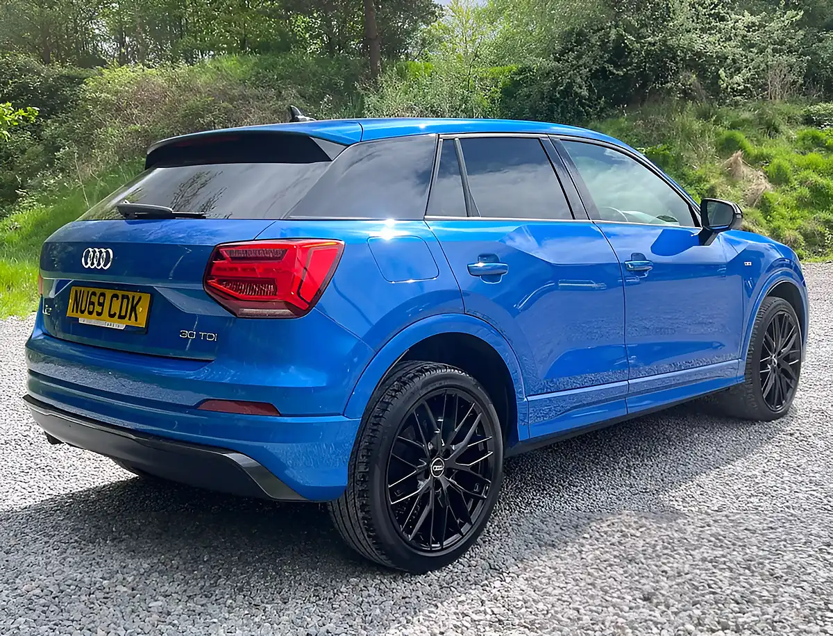 Used 2019 Audi Q2 Black Edition Ara Blue - Interior and Exterior details 3