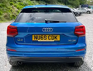 Used 2019 Audi Q2 Black Edition Ara Blue - Interior and Exterior details 4