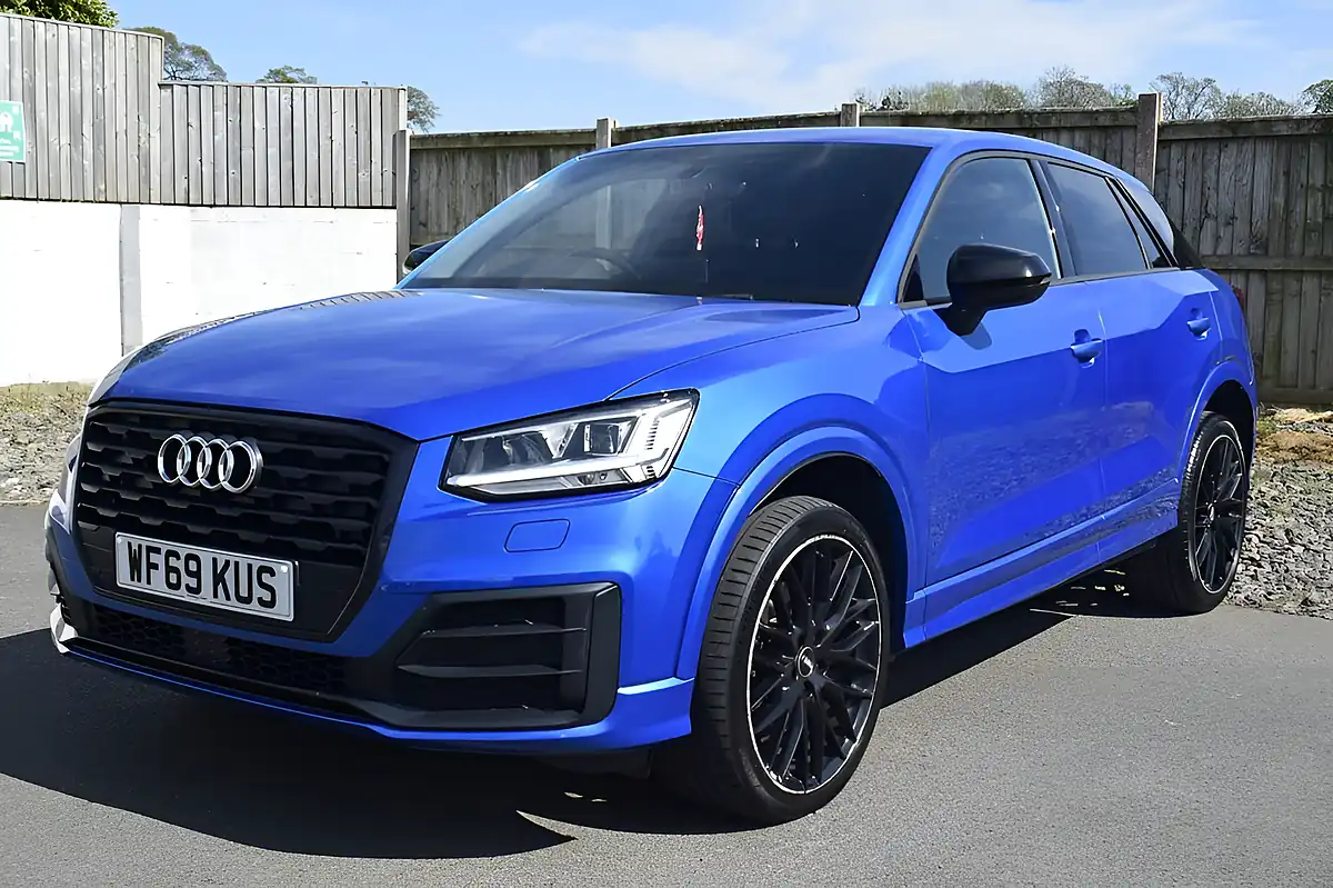 Used 2019 Audi Q2 Black Edition Ara Blue - Interior and Exterior details 3